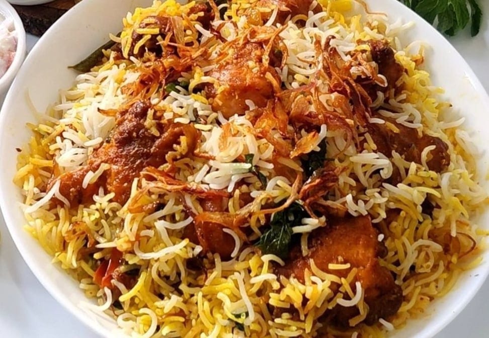 Chicken Biryani.